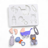 Molde Silicona Baby Shower